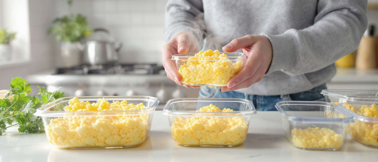 discover whether you can freeze scrambled eggs and learn essential meal prep tips to keep your breakfasts fresh and delicious.