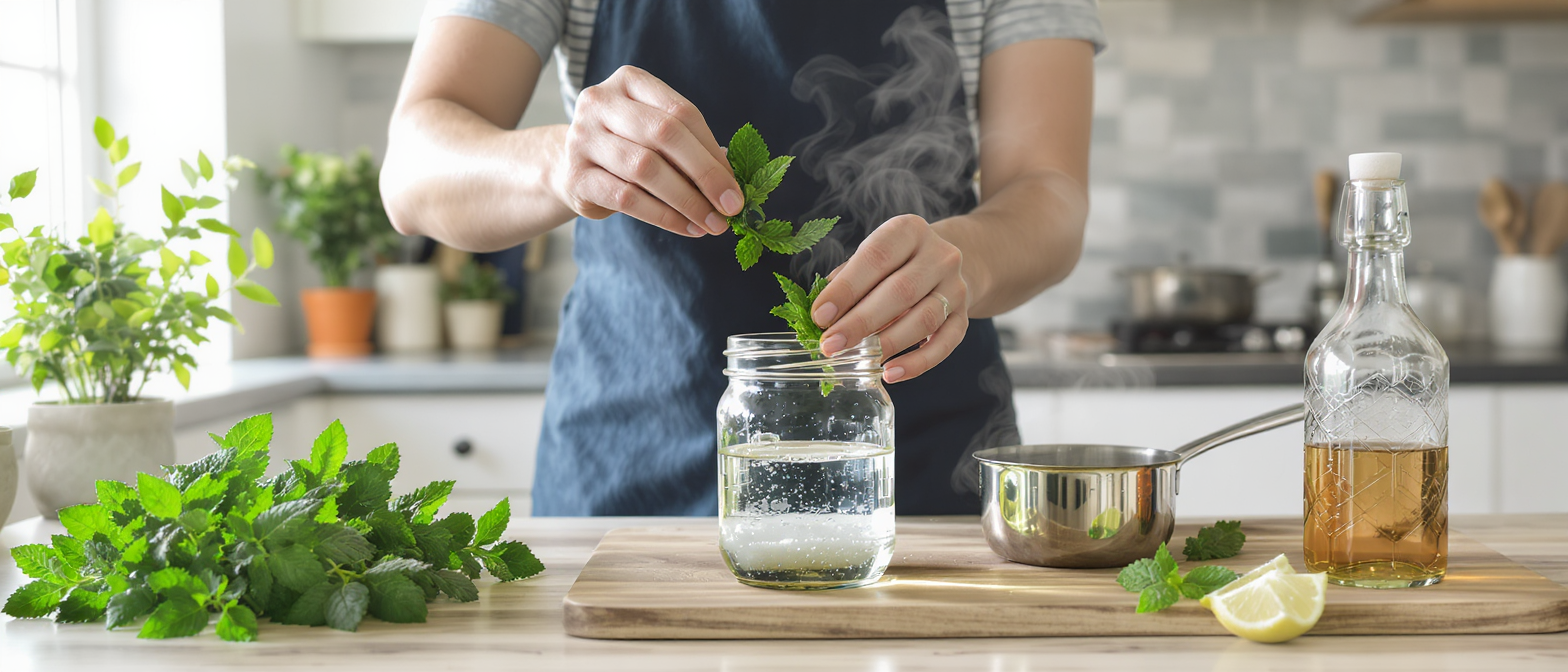 learn how to make refreshing mint simple syrup perfect for enhancing your drinks and desserts with this easy step-by-step guide.