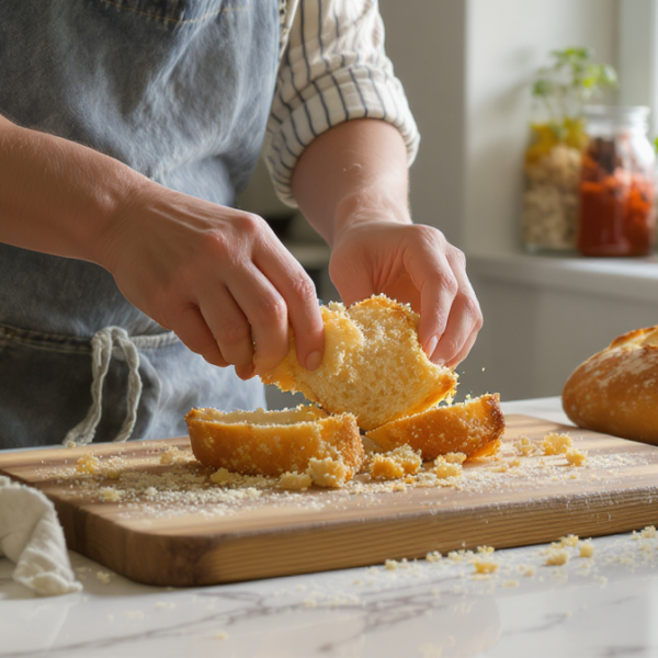 learn how to make homemade bread crumbs from leftover bread and discover tasty ways to use them in your cooking.