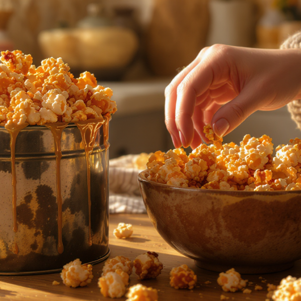 discover the perfect homemade caramel corn recipe with an old-fashioned style. crispy, sweet, and easy to make – a nostalgic treat for all ages!