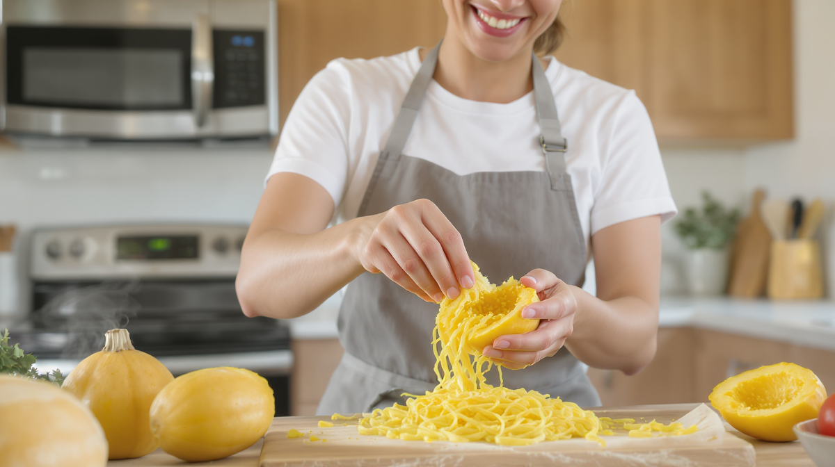 learn easy methods to cook spaghetti squash perfectly using your oven or microwave. discover simple steps for a healthy, delicious meal in no time.
