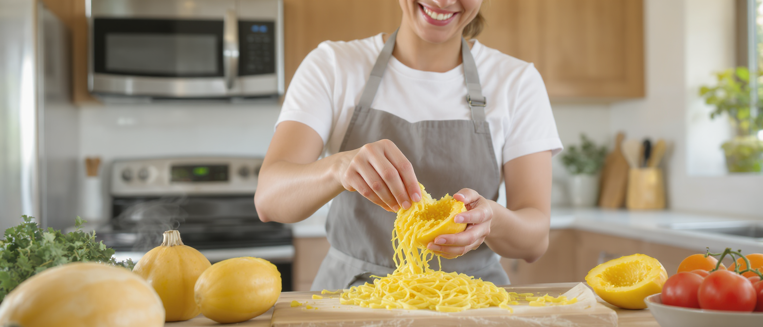 learn easy methods to cook spaghetti squash perfectly using your oven or microwave. discover simple steps for a healthy, delicious meal in no time.
