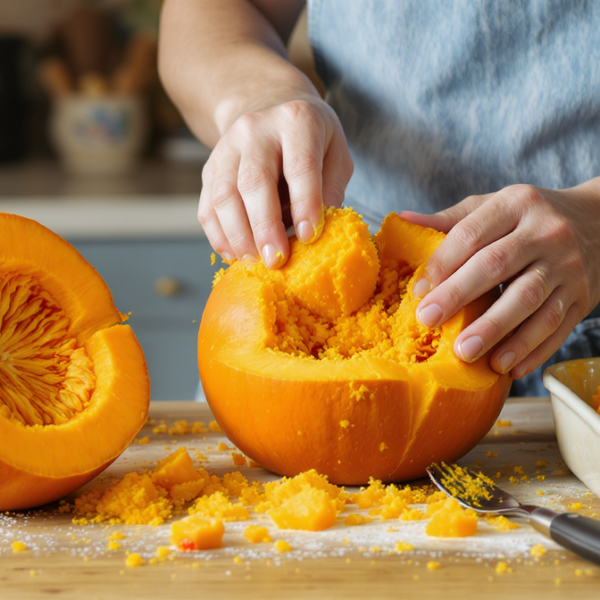 learn how to cook a fresh pumpkin perfectly for creamy pumpkin puree and delicious baking recipes with our simple step-by-step guide.