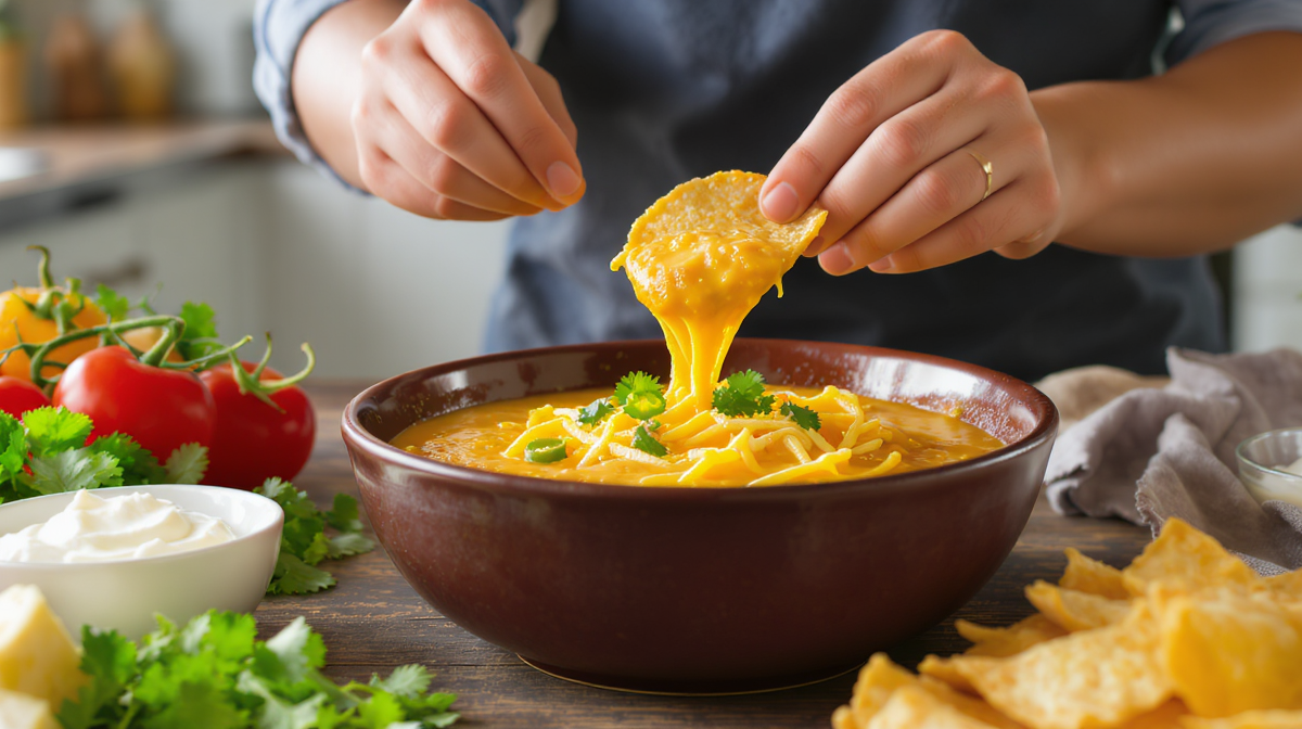 discover how to make creamy, delicious queso dip at home that's better than any store-bought version. easy recipe with simple ingredients for the perfect cheesy dip.