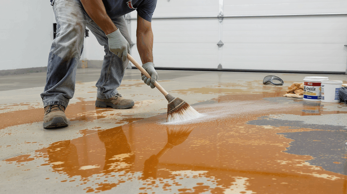 learn how to transform your concrete floors with our easy diy acid stain guide. step-by-step instructions to achieve beautiful, lasting color and finish for your home.