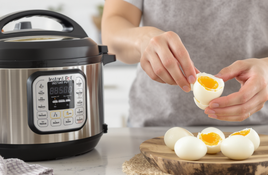 discover the perfect method for making hard boiled eggs in your instant pot using the simple 5-5-5 technique. easy, quick, and foolproof for flawless eggs every time!