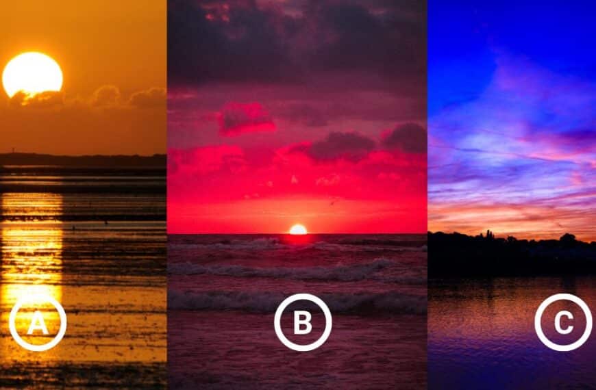 Personality test: reveal the proudest moment of your life by choosing a sunset!