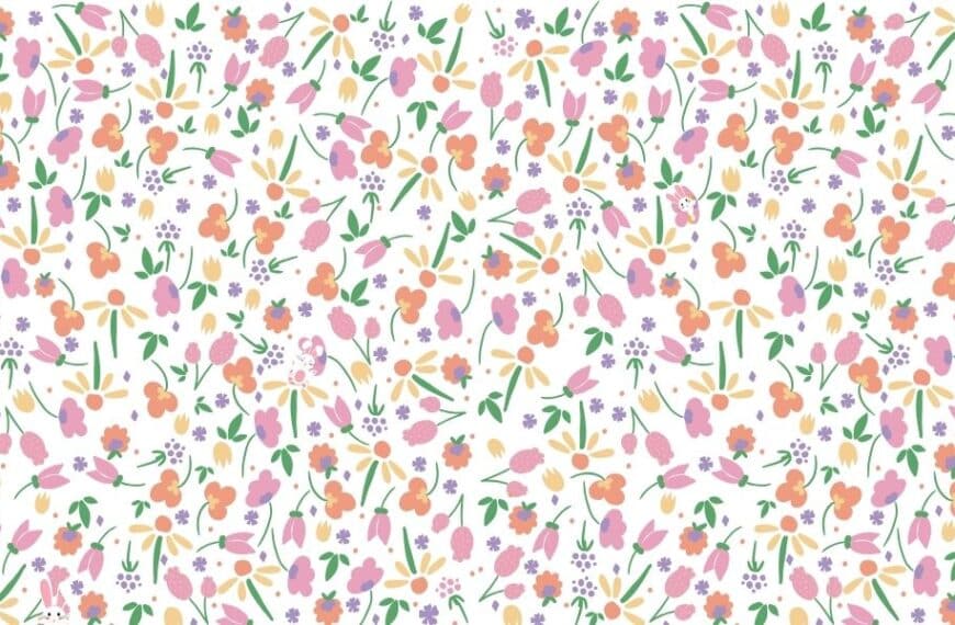 Can you spot the 3 hidden rabbits among the flowers in just 15 seconds? Test your skills now!