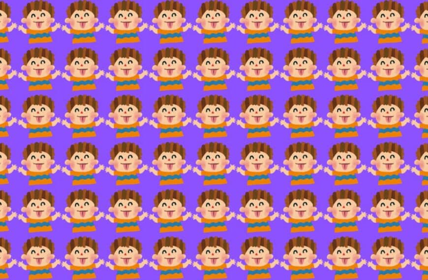 Can you spot the 3 unique tongue-tied boys in under 15 seconds? Test your observation skills now!