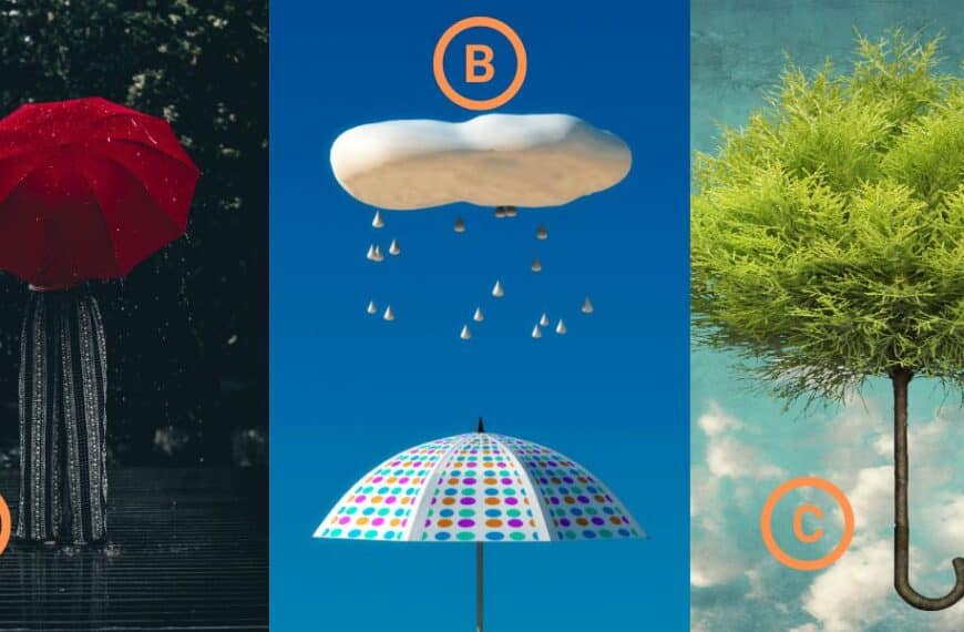 Personality test: reveal your hidden super power by choosing an umbrella!