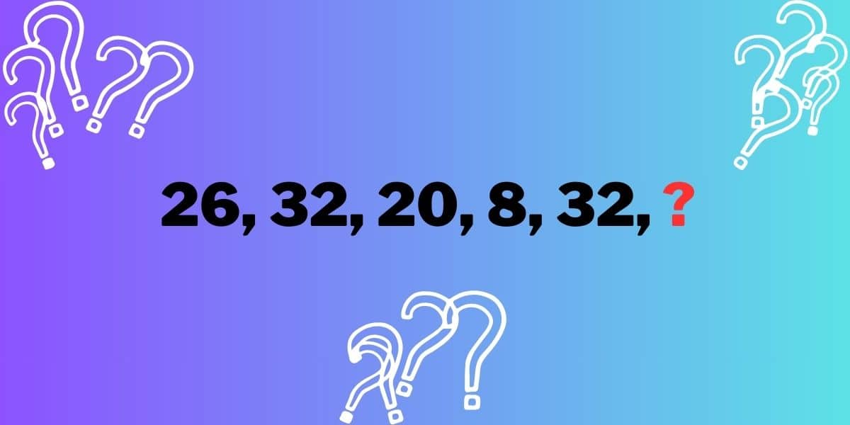 Bet you can't crack this number sequence puzzle in 20 seconds! Can you find the missing number?