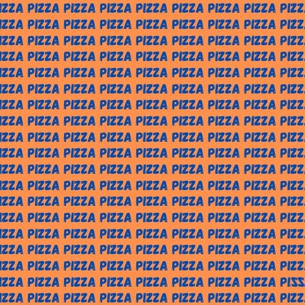 Can you spot the 2 impostor 'pizza' words in just 15 seconds? Take the challenge now!