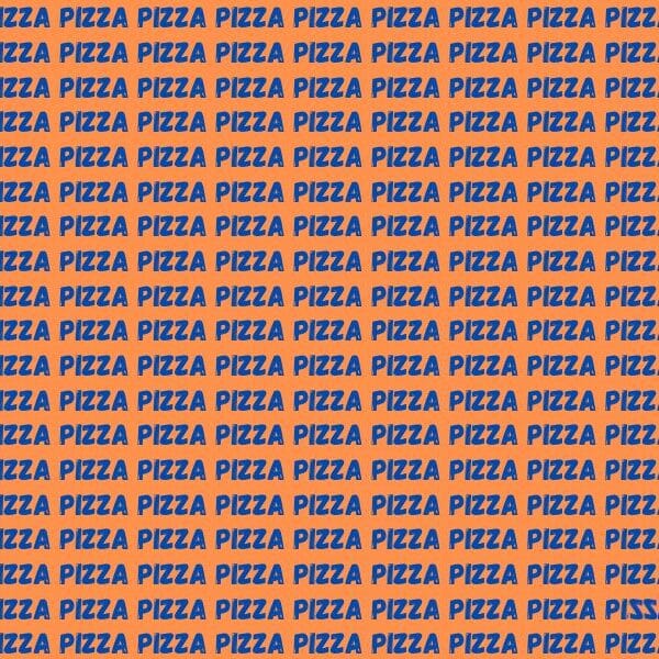 Can you spot the 2 impostor 'pizza' words in just 15 seconds? Take the challenge now!