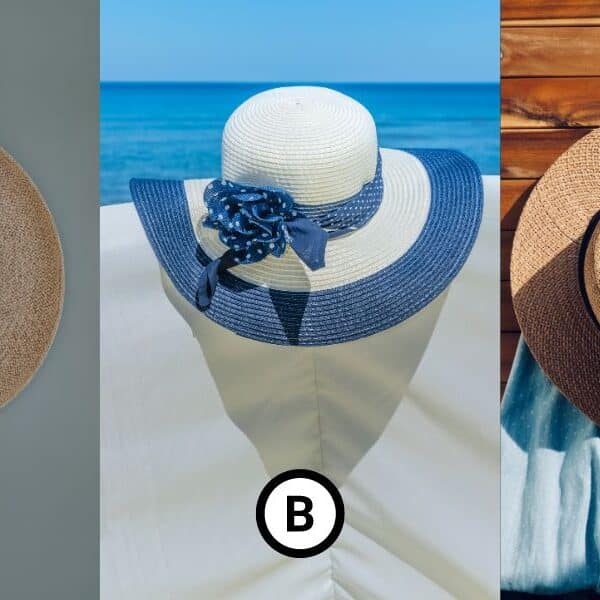 Personality test: which straw hat do you prefer? Uncover how you tackle life's toughest decisions!