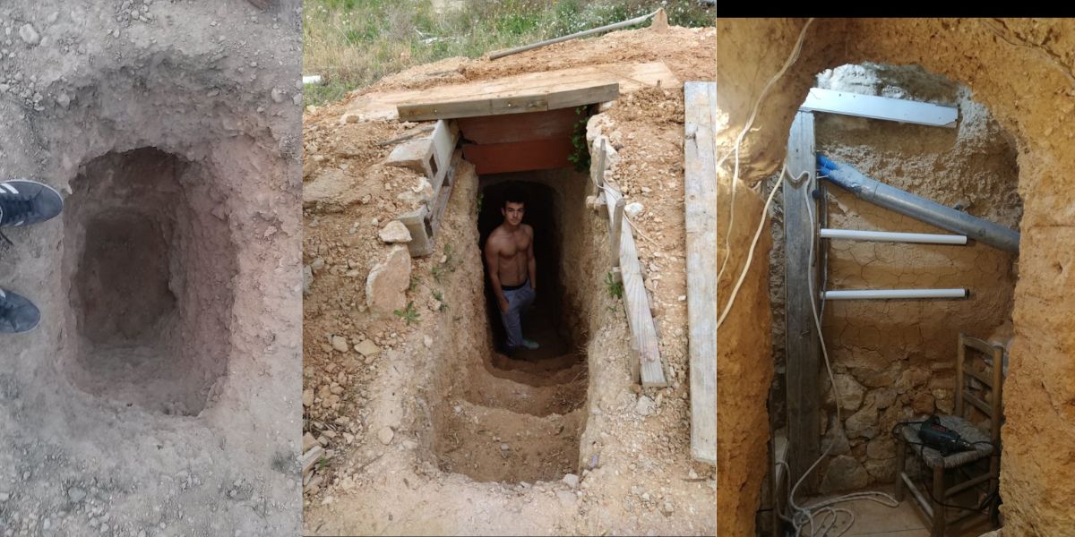 From teenage rebellion to unique underground home: The story of Andres Canto