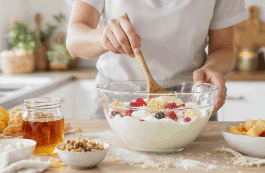 learn how to make delicious frozen yogurt at home without any machine. easy, quick, and perfect for a healthy treat anytime!