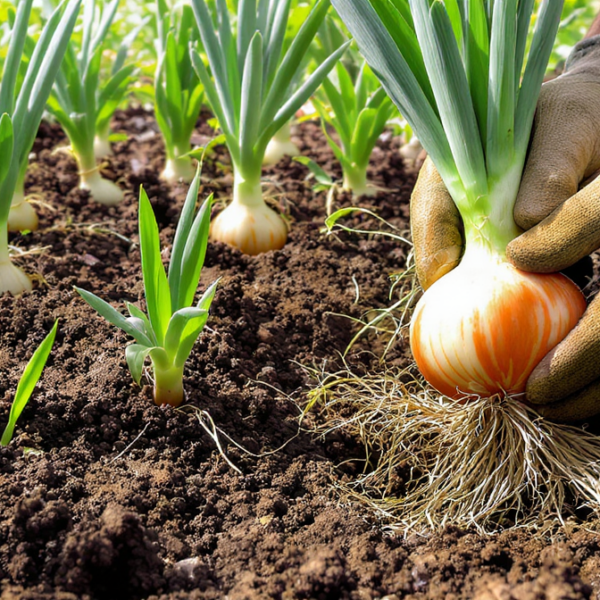 discover how onions grow with our complete guide, covering everything from planting sets to harvesting. learn essential tips for a successful onion crop.