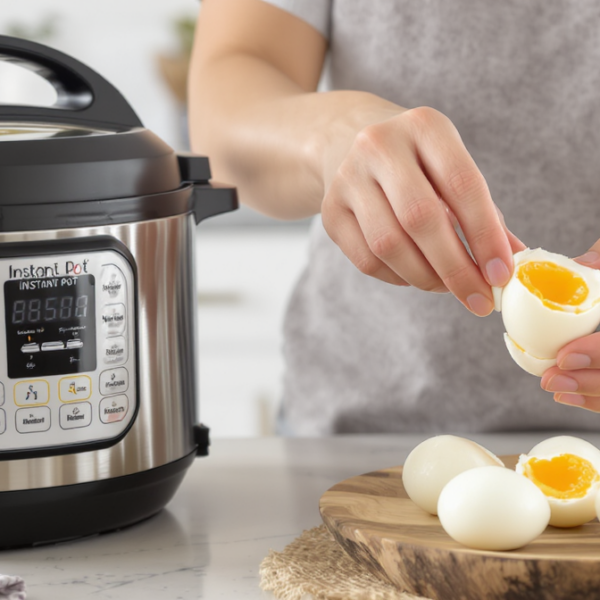 discover the perfect method for making hard boiled eggs in your instant pot using the simple 5-5-5 technique. easy, quick, and foolproof for flawless eggs every time!