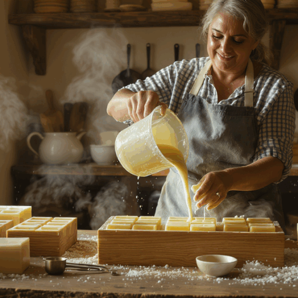 learn how to make traditional old-fashioned soap bars with our simple tallow soap recipe. perfect for natural, moisturizing skincare with a classic touch.
